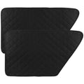 2Pcs Oxford Waterproof Car Door Protector Pet Vehicle Door Protector Washable Car Door Protect Mats for Car SUV Truck Dog Travel Qme Oxford Black