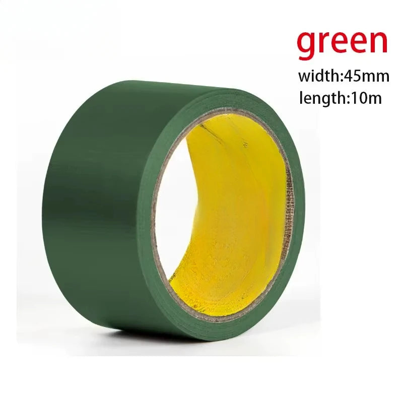 1roll Super Adhesive Fabric Duct Tape,Electric Bicycle Seat Repair, Tarpaulin Repair,tent Repair,blocks Water and Leaves No Glue Qme green 180um1 10M