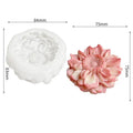 Mousse Cake Baking Mold Delicate Compact Orchid Silicone Petals Qme A1