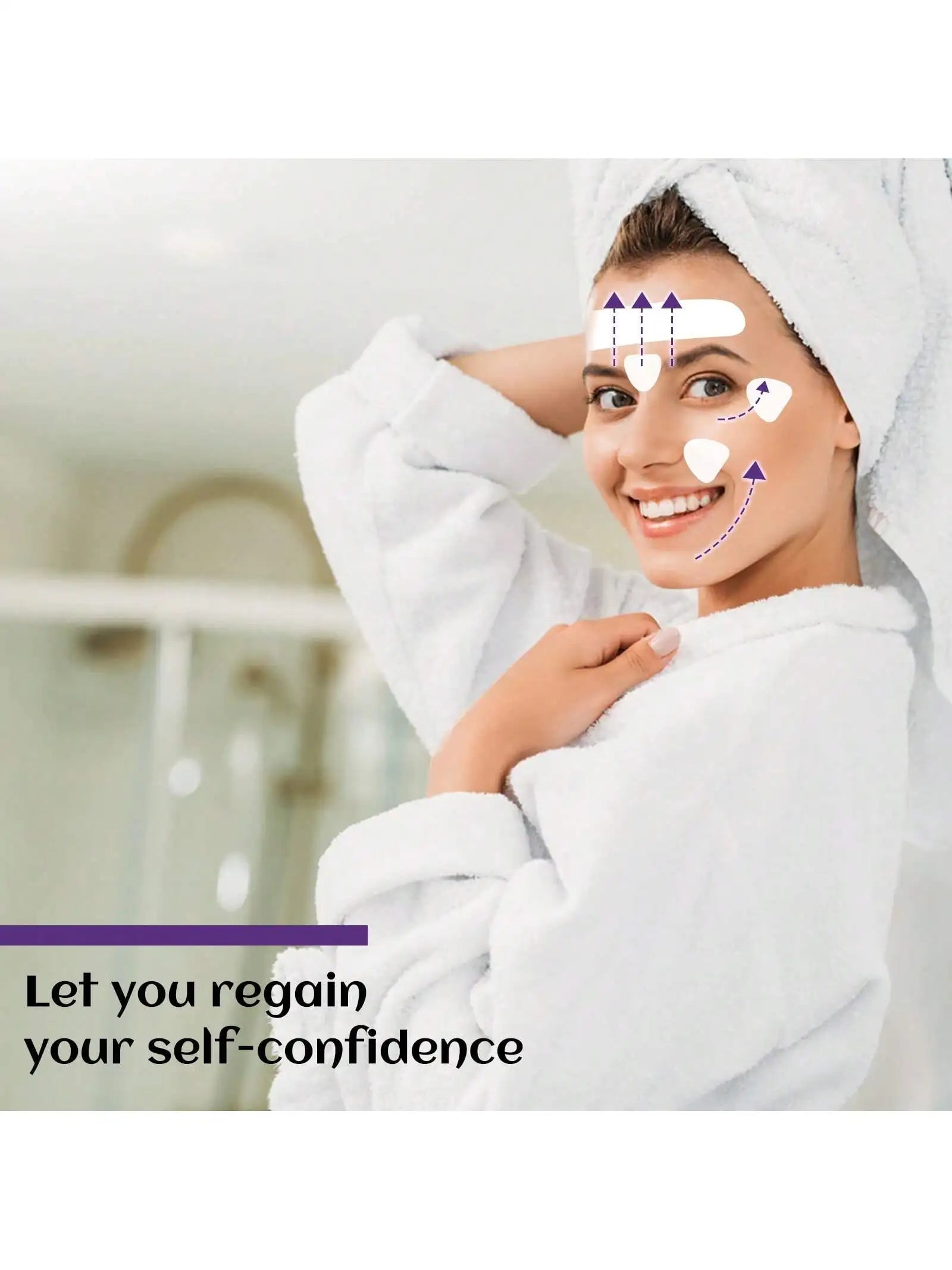 Facial Wrinkle Patch Lifting Tissue Firm Sagging Skin Eliminate Qme