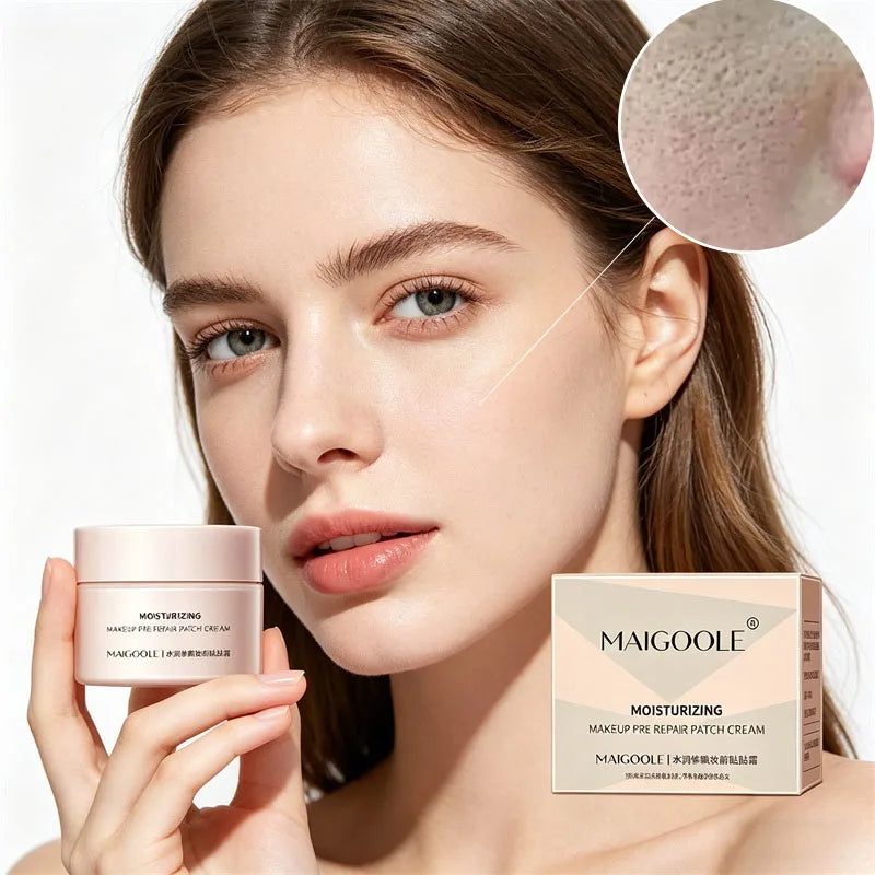 Lactic Acid Shrink Pores Cream Fast Large Pores Removal Firming Skin Essence Firming Smoothing Nourishing Repair Face Skin Care Qme