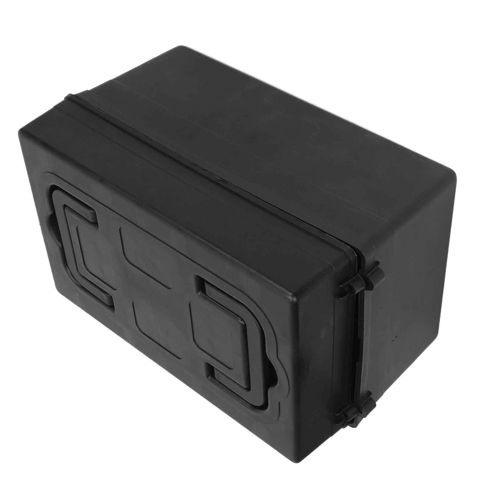 Portable Handheld Battery Storage Box with Handle Heavy Duty Waterproof Battery Case for Electric Motorcycle Scooter E-Bike Qme
