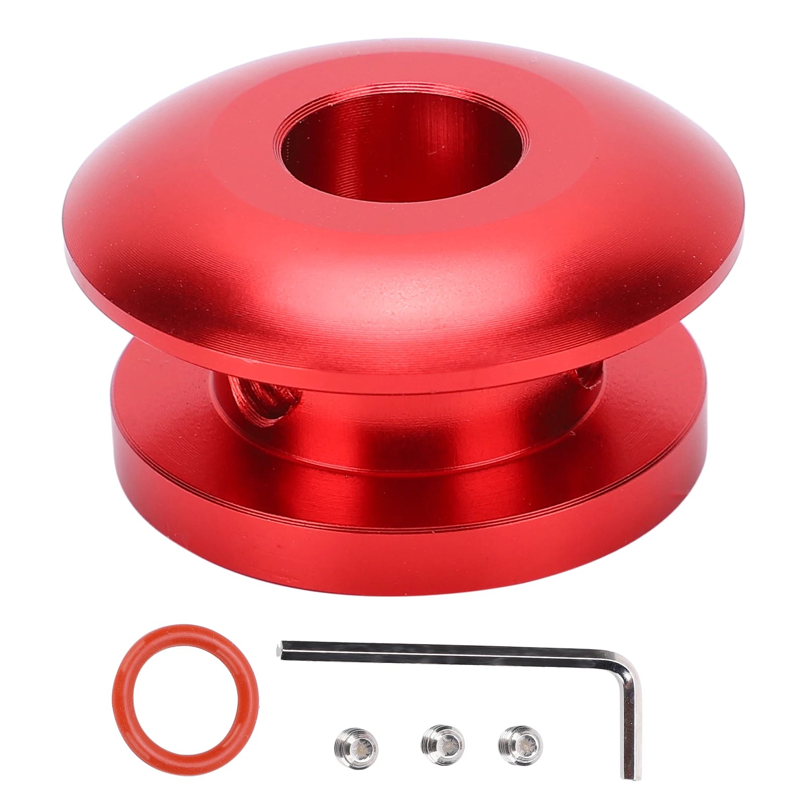 Shift Head Limiter Shift Knob Boot Retainer Limiter Shifter Shifting Head Buckle Stopper for Car Shift Knob Stopper Qme Red