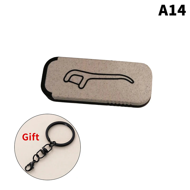 Mini Sliding Storage Box Small Items Home Office Travel Portable Qme A14