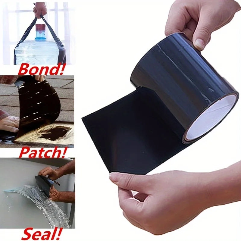 Super Strong Waterproof Tape: Stop Leaks, Seal Repairs & Insulate PVC Pipes Instantly! Qme