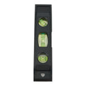 Horizontal Ruler 3 Bubble Spirit Level Magnetic ABS Shell Mini Pocket Portable Spirit Level Tool Measure Tool Machinery Leveller Qme Default Title