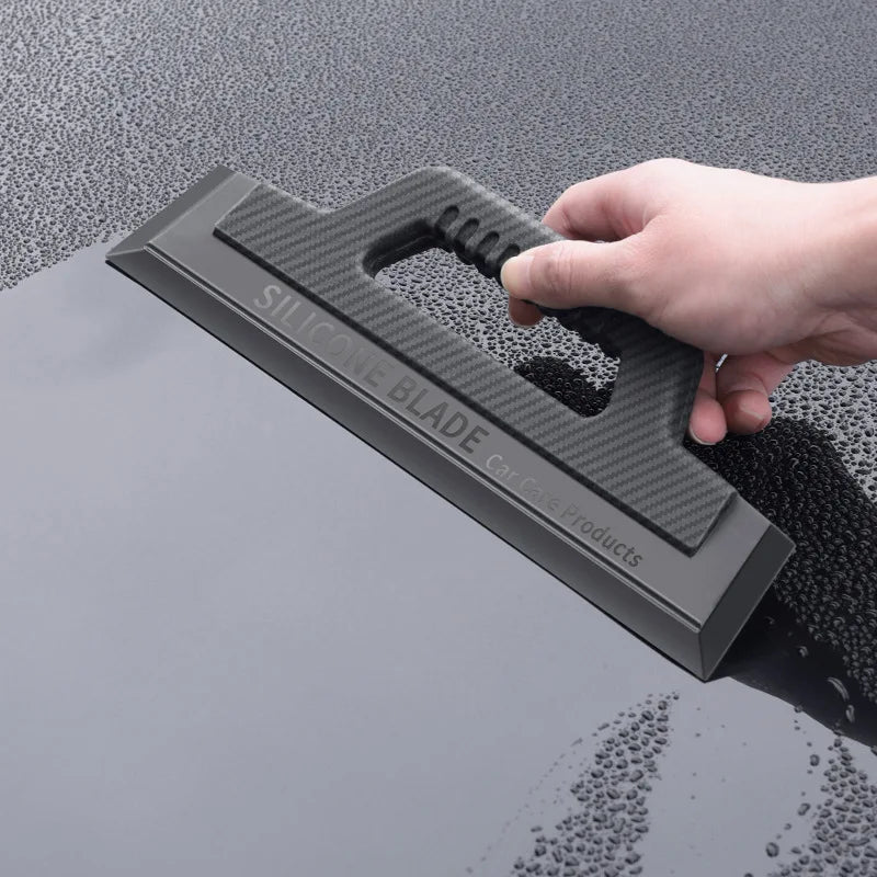 Special Wiper Board Car Washing Wiping Carbon Fiber Pattern Silicone Qme