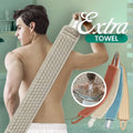 Shower Exfoliating Back Scrubber Bath Belt Towel Ball Glove Deep Mud Qme blue