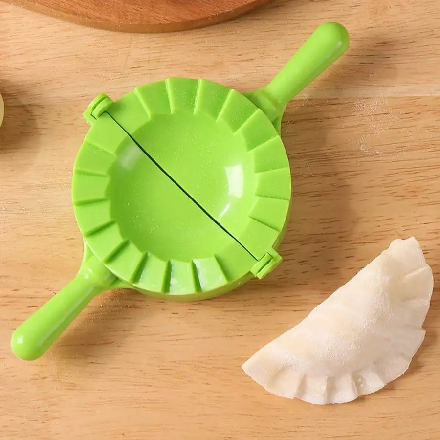 Plastic Dumpling Mold Pastry Suitable Baking Toolsdumpling Press Pie Qme green