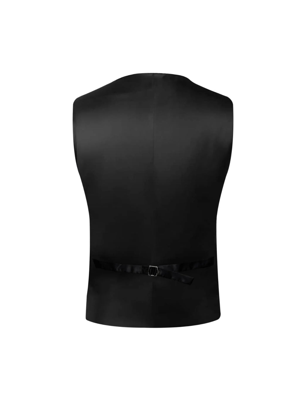 Apricot Men Vest Three-Piece Suit Set, Dress Waistcoat with Tie and Pocket Square for Party Ceremony Qme