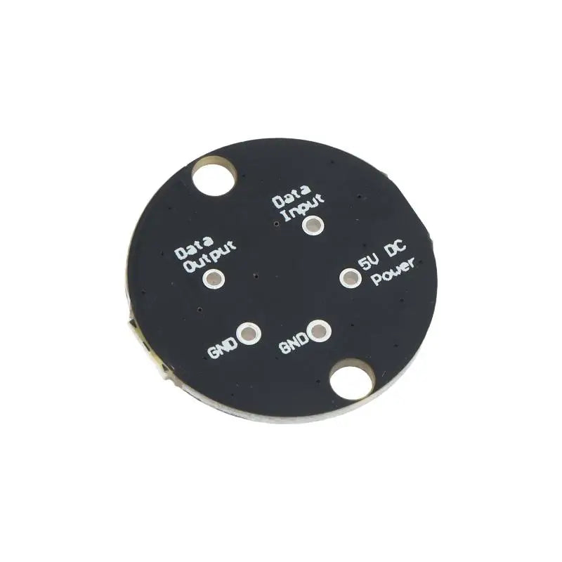 WS2812 7Bit Round LED Circuit Board Programmable Brightness Module Qme