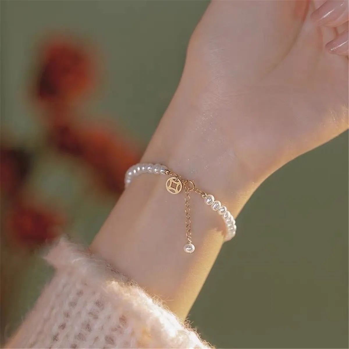 Fu Character Lucky Hetian Jade Hare Stars Antique Bracelet Creative Cute Female Temperamental Fashion Gifts Femme Qme money