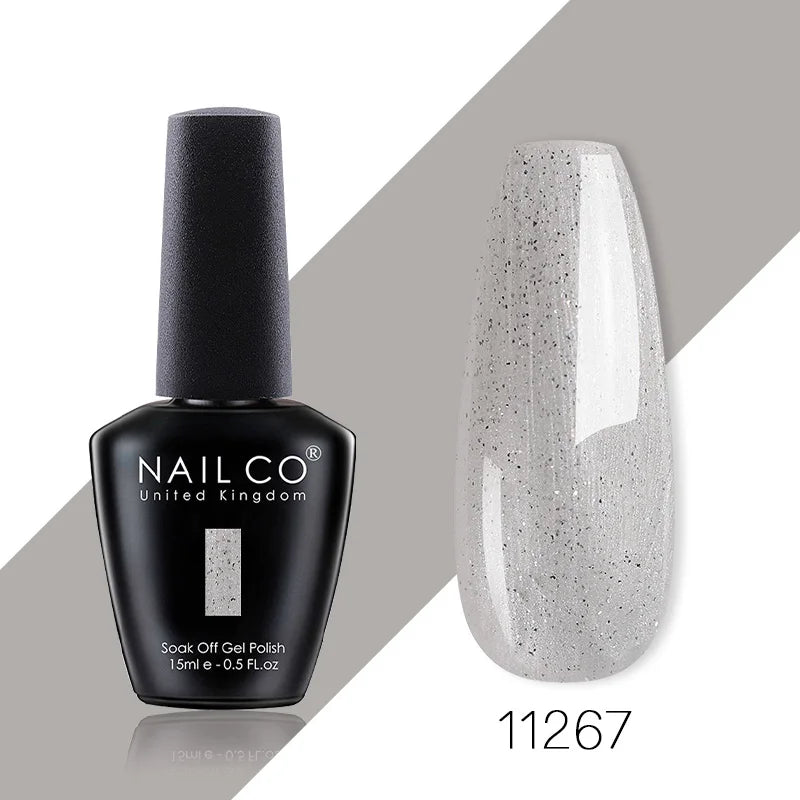 NAILCO 85 Colors Nail Gel UV LED Lacquer Manicure Varnish Hybrid Semi Qme