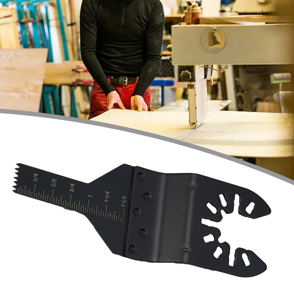 Reliable Performance Oscillating Multi Tool Circular Saw Blade Set for Renovator Power Cutting 6 Blades Included Qme