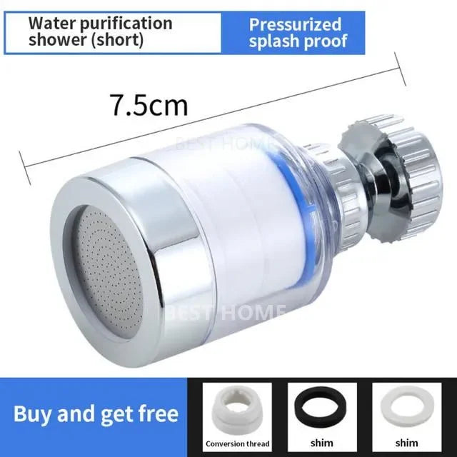 100PCS Faucet Filter Elements Water Purifier Filter For Shower PP Cotton Filtration For Kitchen Remove Chlorine Heavy Metals Qme Tap filtration