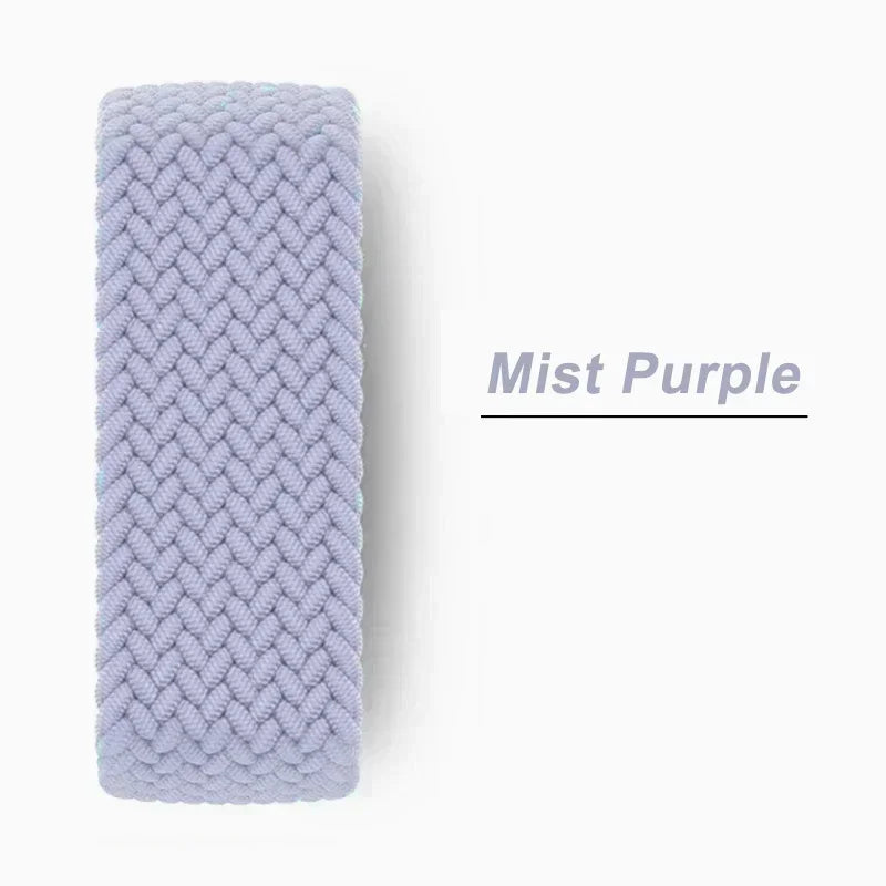 Braided Solo Strap Apple Watch Band Nylon Correa Bracelet Iwatch