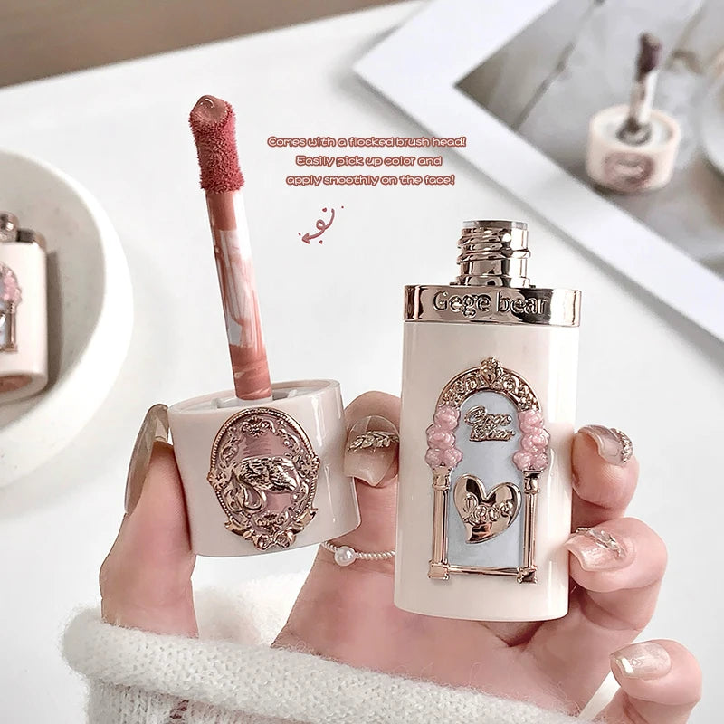 Light Blush Liquid Gege Bear Moisturizing Matte Vitality Whitening Qme