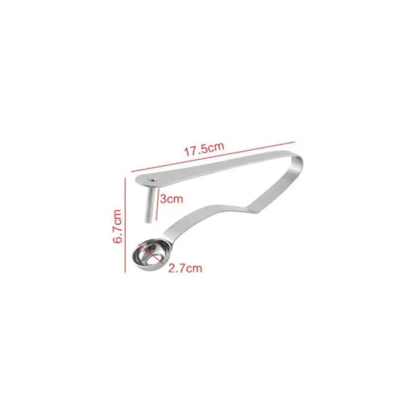 Stainless Steel Red Date Pitter Tool–Seed Corer Kitchen Gadget for Jujube Date Fruit Preparation Home Kitchen Baking Tool Qme B