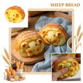 Cartoon Simulated Sheep Bread Decompression Model Decor Props for Party Slow-rebound Stress-relieve Fidget Toy Fun Gift Qme yellow One Size