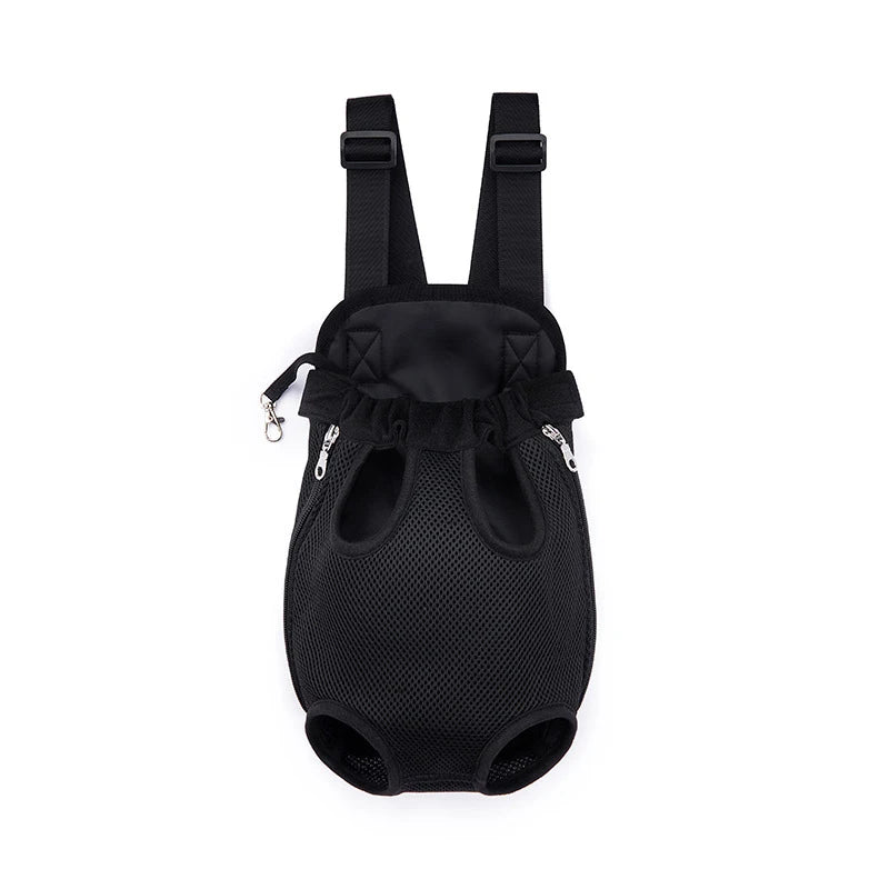 Dog Carrier Backpack Small Cat Outdoor Accessories Adjustable Pet Qme XL black