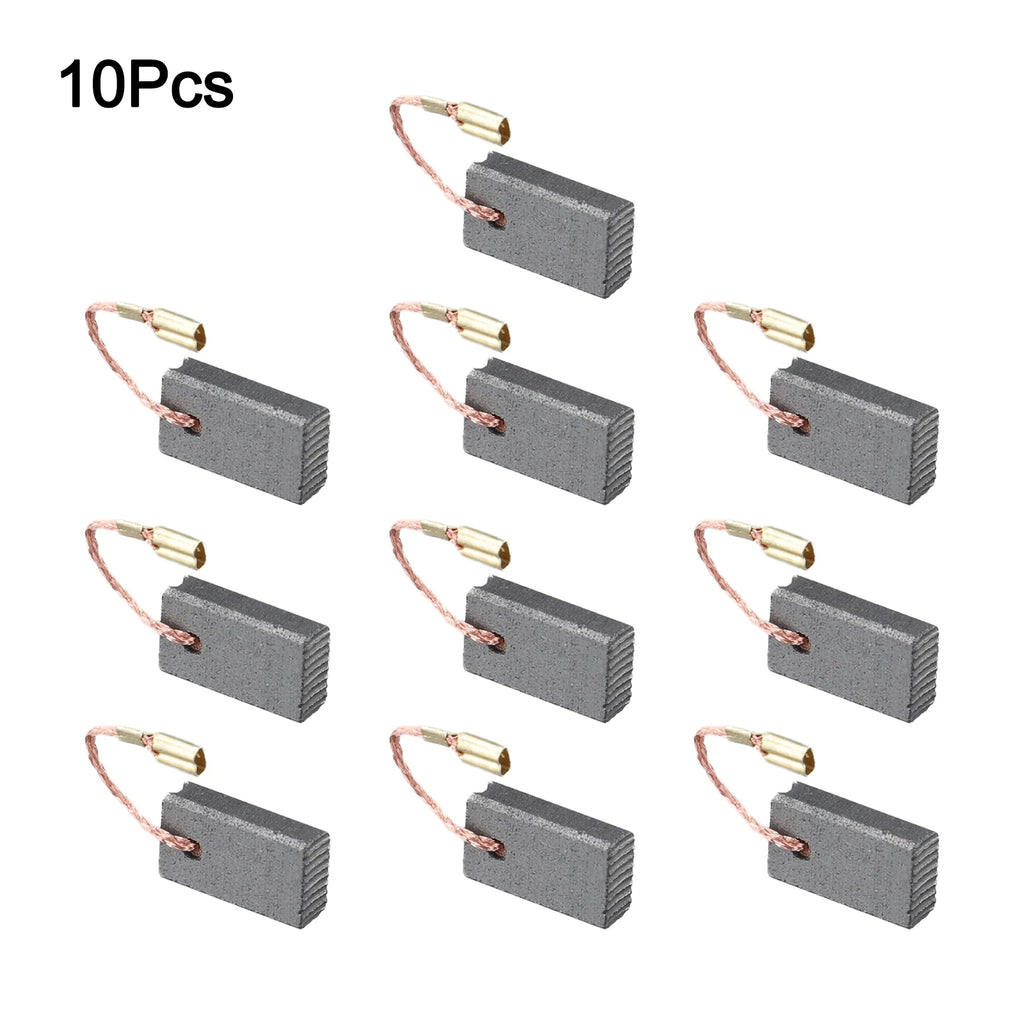 10PCS Carbon Brushes Motor Carbons Carbon For Bosch GWS 1000,1100,1400,10,11,14 5*10*17Mm Tools Accessories Qme