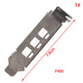 Graphics Card Baffle Bracket NVIDIA Quadro K1200 NVS510 P400 P600 Qme 1