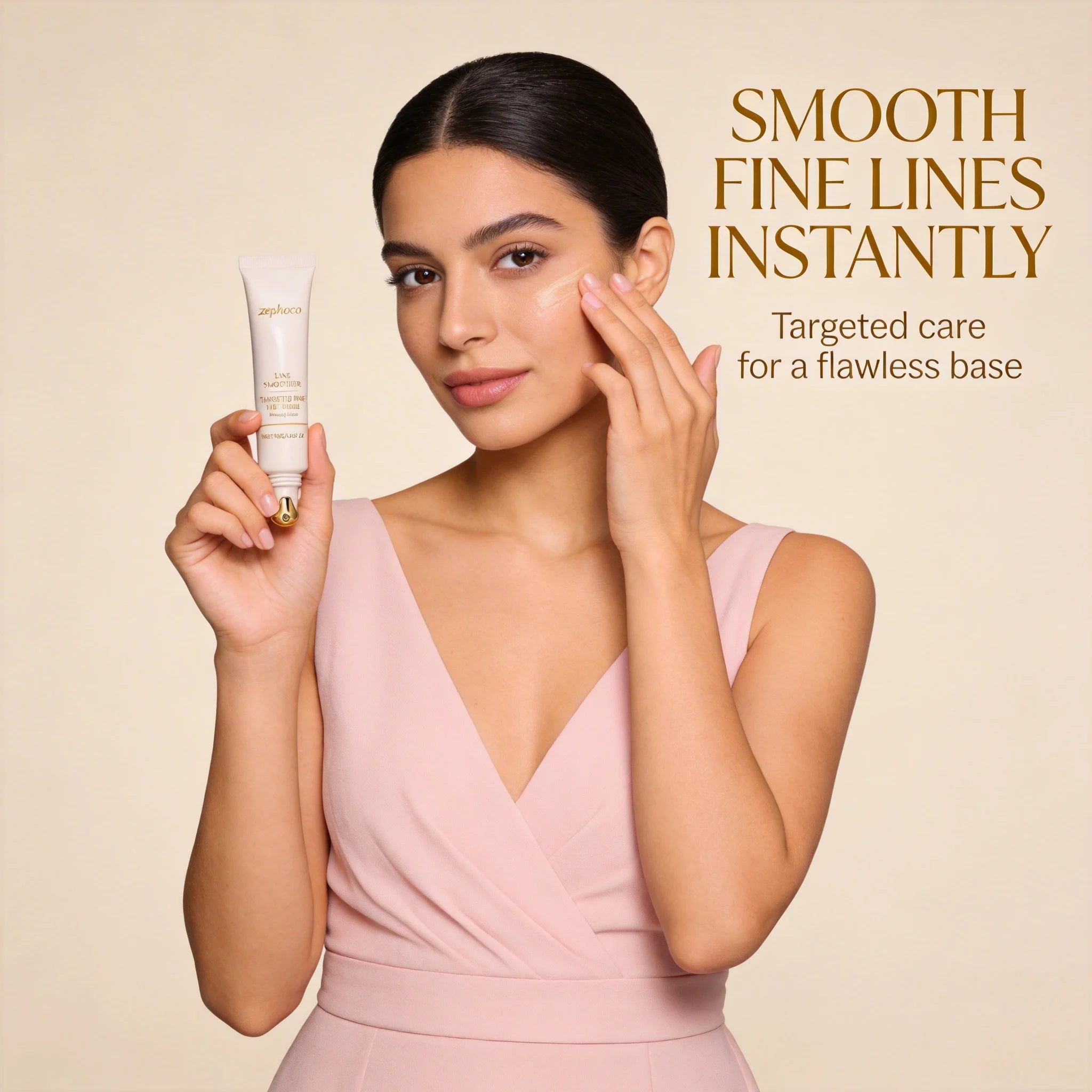 Zephoco Pre-makeup Facial Moisturizer Fine Line Filler Waterproof Qme