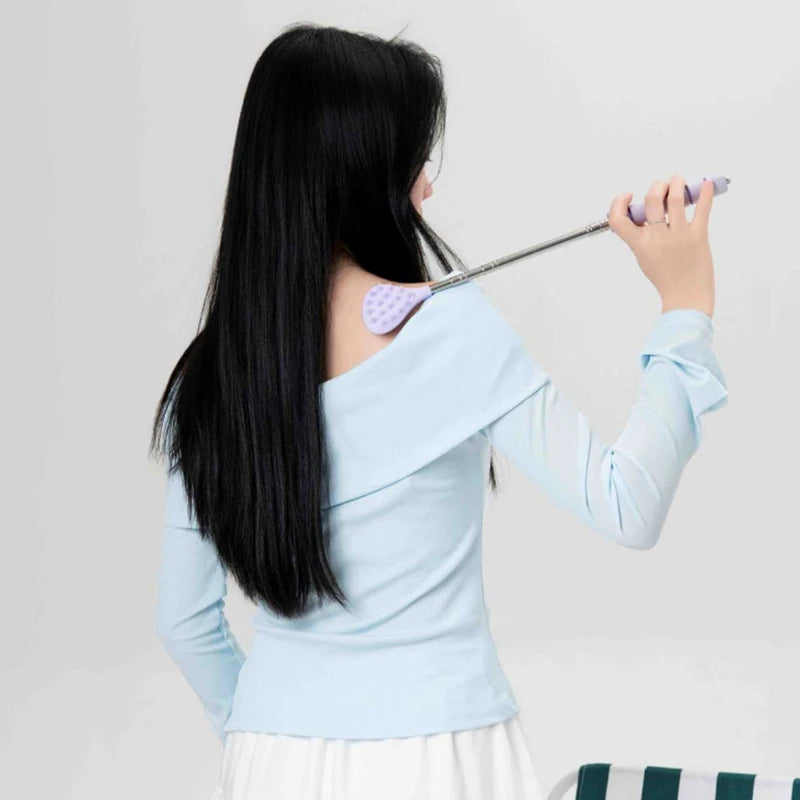 Extendable Cactus Back Scratcher Portable Point Massage Stick Men Qme