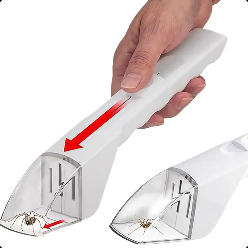 Portable Handheld Insect Catcher Transparent Push Observer Qme