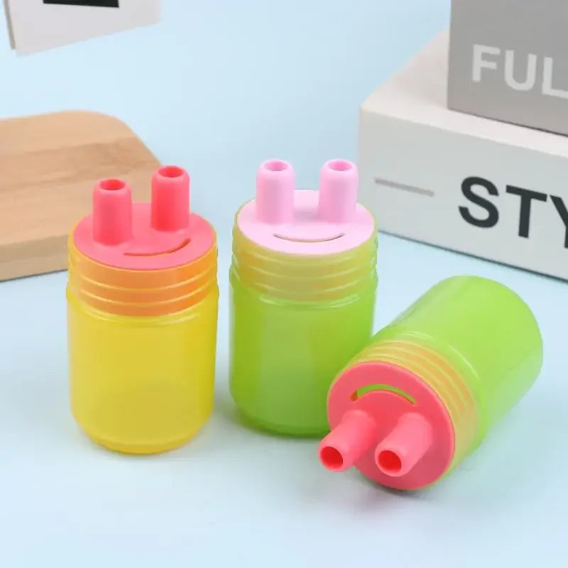 Herbal Inhalant Inhaler Accessory Two Nostrils Sticks Tubes Cap Qme