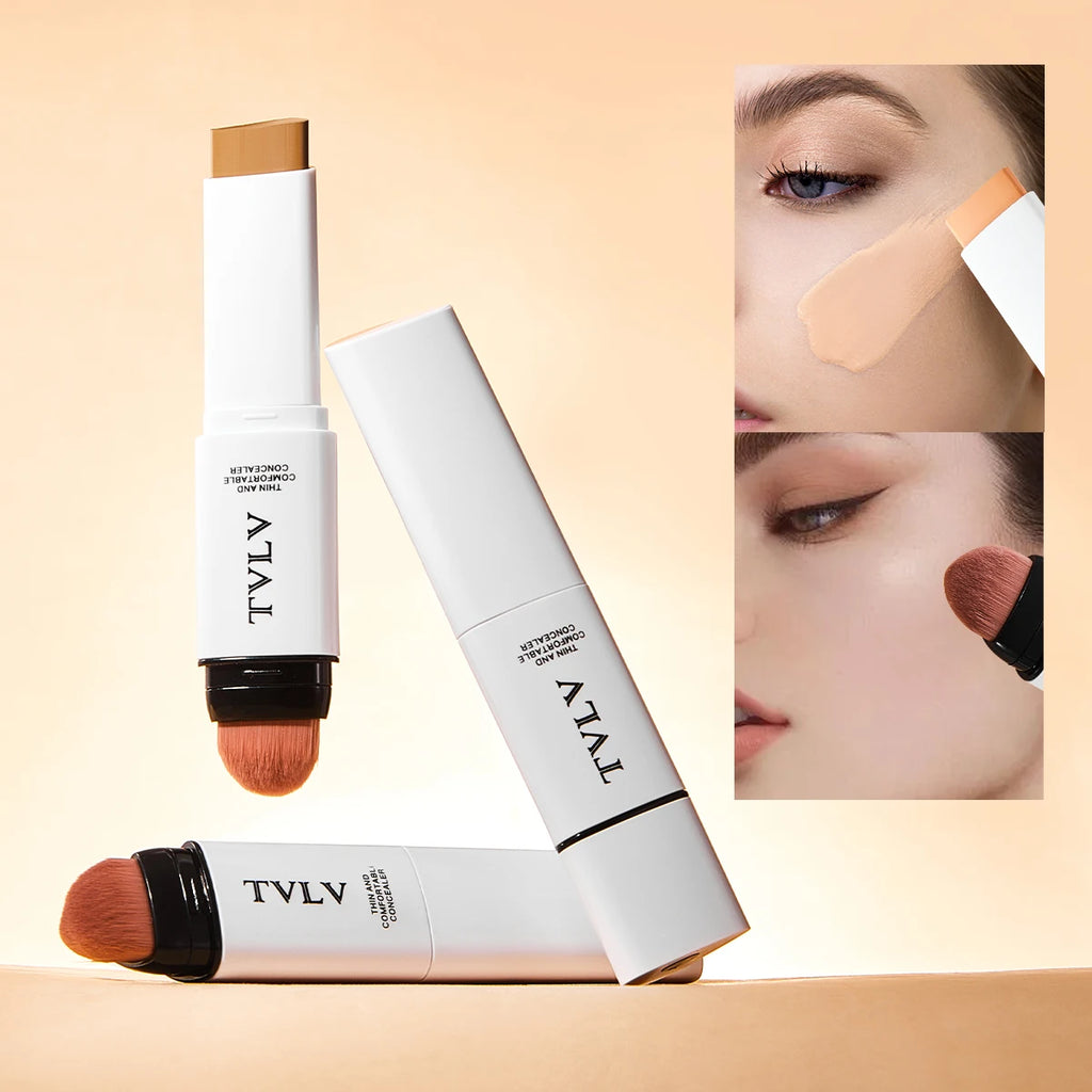 Concealer Double Head Design Light Thin Covers Facial Defects Creates Qme