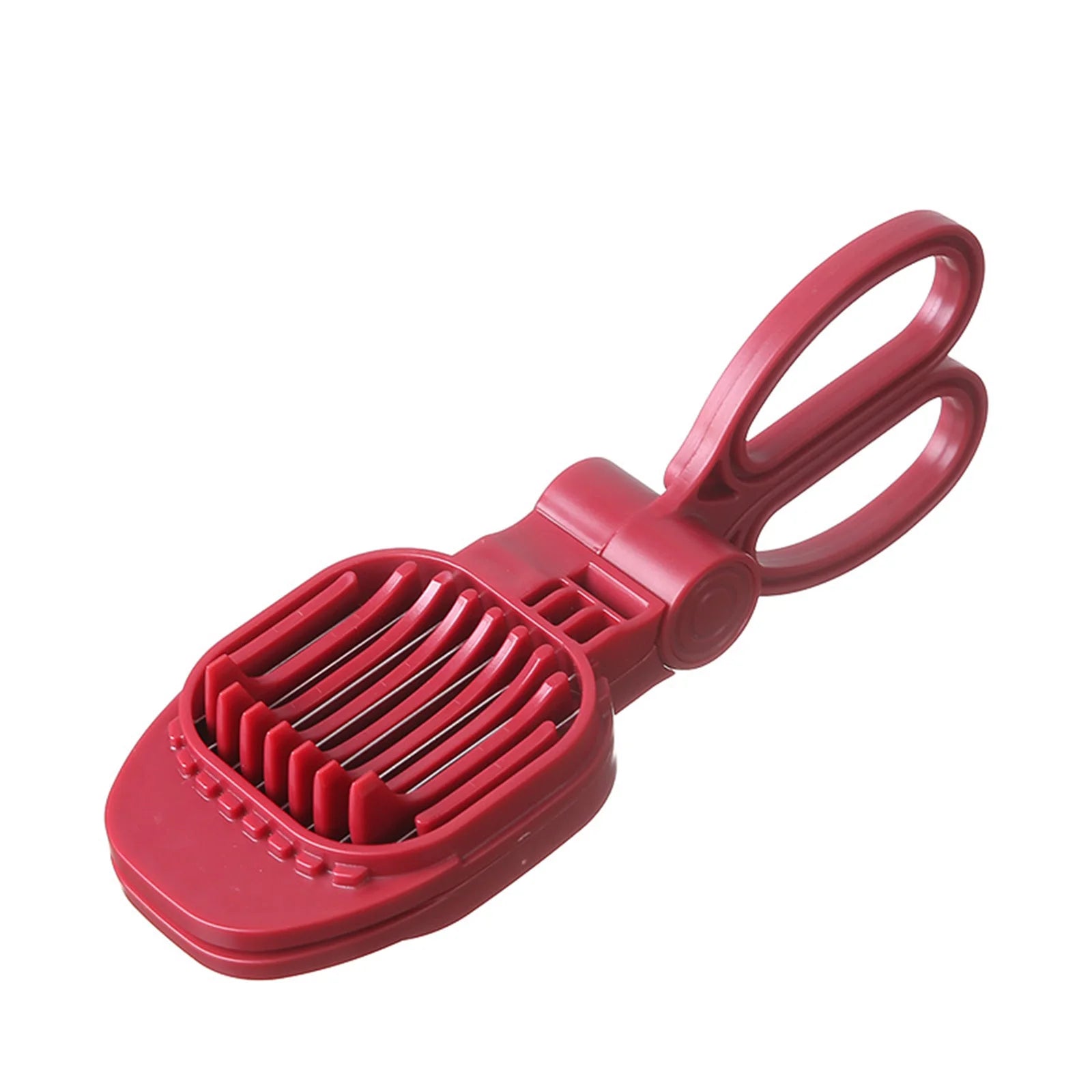 Plastic A Quick and Safe Multipropose Kitchen Gadget That Can Be Used To Decompose Boiled Eggs Sausages Cucumbers and Fruits Qme Red
