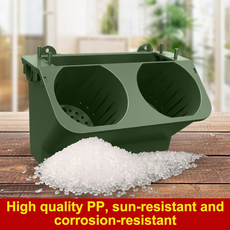 Flower Pot Hanging Vertical Garden Suculent Outdoor Flowerpoter Home Qme