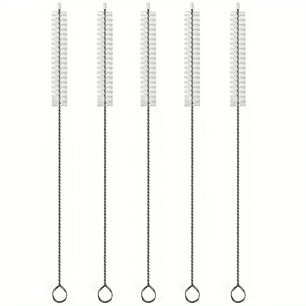 Straw Cleaning Brush, Straw Brush, Tube Cleaning Brush, Long Brush For Straws, Water Bottle, Crevice, Keyboard Qme