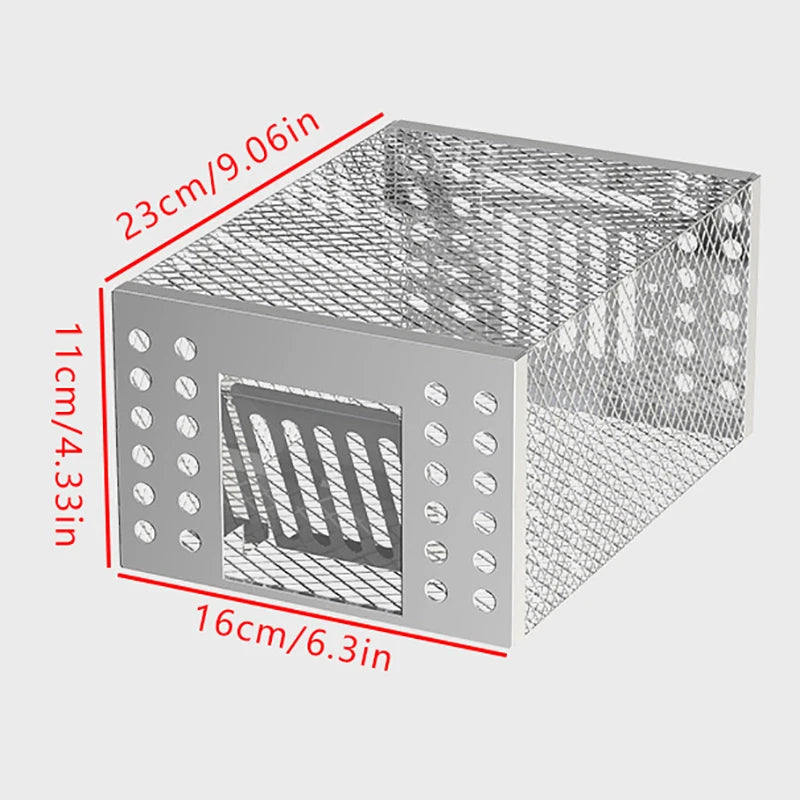 High Efficiency Mousetrap Automatic Continuous Cycle Mouse Trap Home Garden Rat Catching Artifact Safe And Harmless Catcher Qme