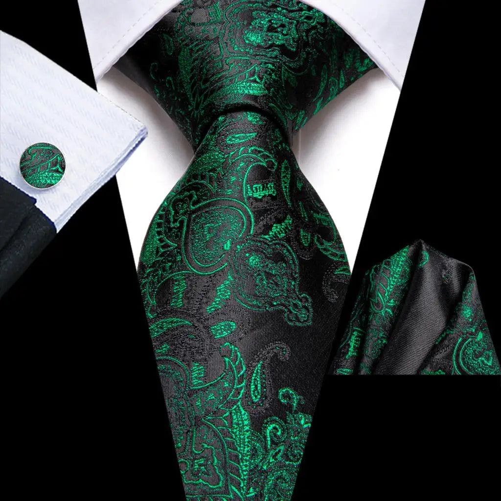 Blue Business Solid Plaid Striped Men's Tie Necktie Ties Men Formal