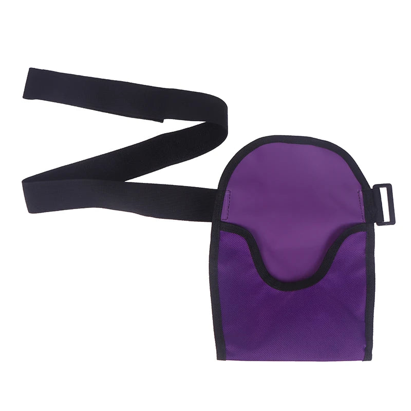 Ostomy Bag Cover Water Resistant Adjustable Waist Fixed Load-bearing Qme Purple