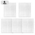 5 Pcs Washable Filters For Conga 8490 For Ultimate Ultra Power Home Vacuum Cleaner Replacement Parts Accessories Qme Default Title