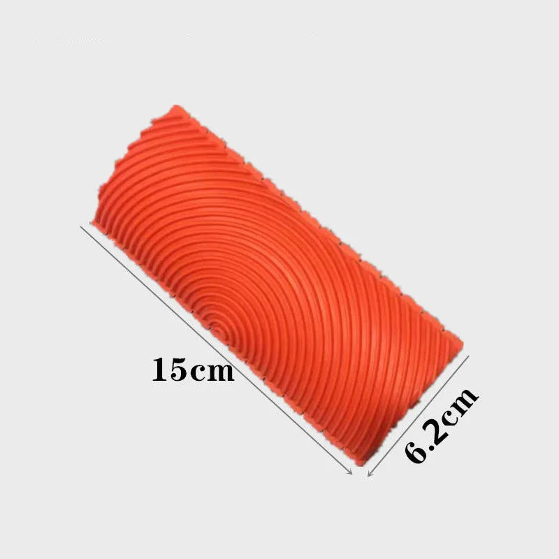 New DIY Wall Painting Machine Rubber Texture Paint Roller Furniture Imitation Wood Art Wall Painting Tools Home Decoration Qme A-big