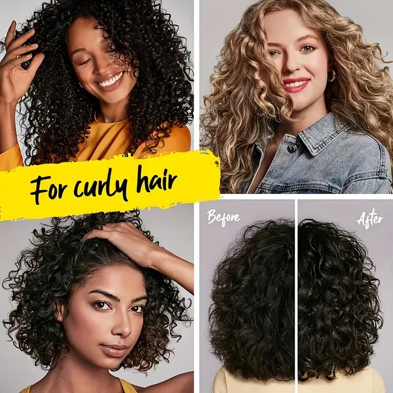 250g of Elastin Suitable for Curly Hair, Moisturizing, Volumizing, and Long-Lasting Hair Care, Curly Hair Elasticity Essence Qme