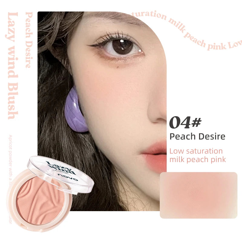 Single-color Matte Contour Blush Energizing Brightening Skin Tone Qme 04
