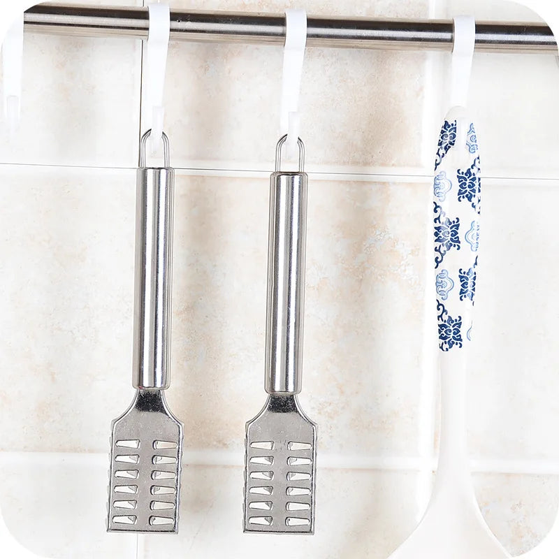 1PC Stainless Steel Fish Scale Knife Scale Scraper Sawtooth Scraping Boning Filleting Cut Scrape Dig Maw Knife Fish Killing Tool Qme