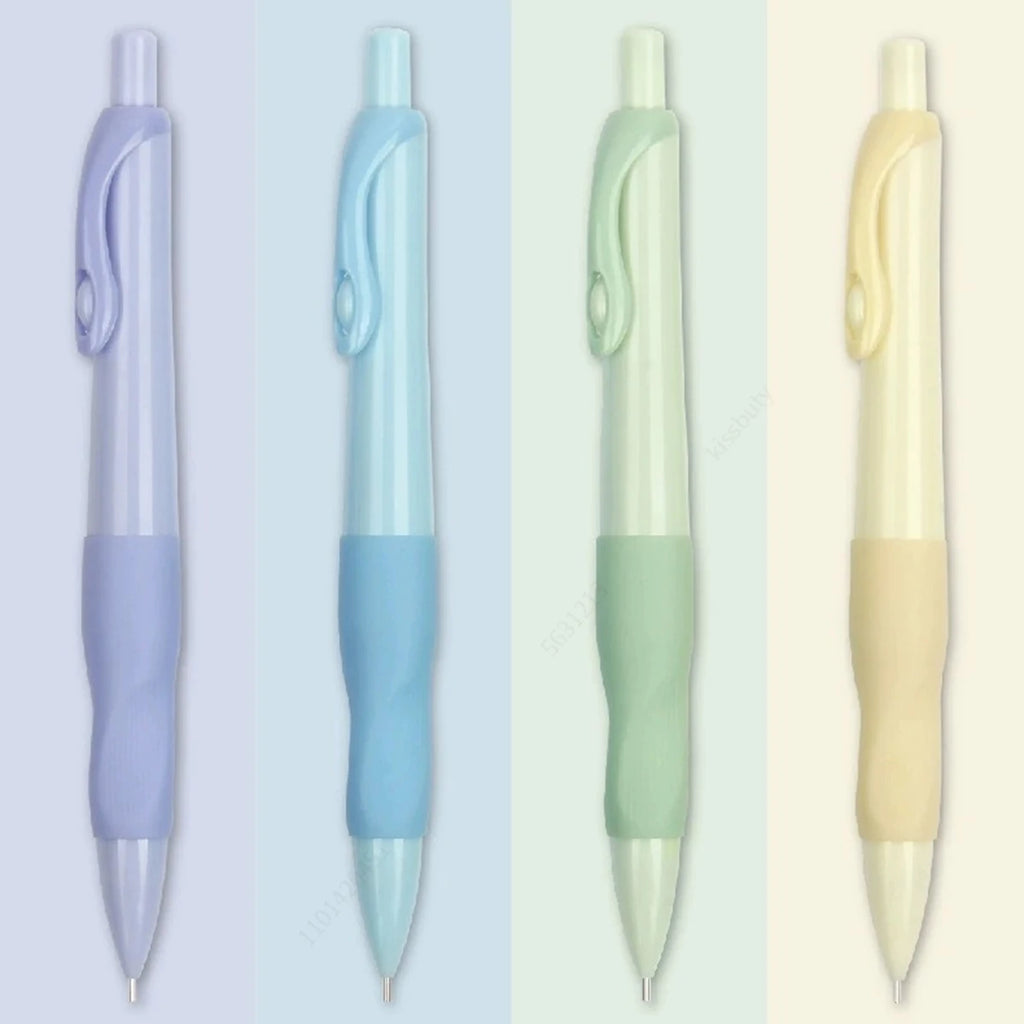 Mechanical Pencil Set 0.5/0.7mm HB Black Lead Refill Cute Art Drawing Painting Automatic Pencil Office School Supplies Qme