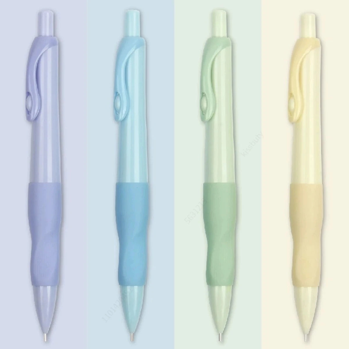 Mechanical Pencil Set 0.5/0.7mm HB Black Lead Refill Cute Art Drawing Painting Automatic Pencil Office School Supplies Qme