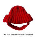 Soft Knit Ear Flaps Keep Warm Small Dogs Winter Indoor Outdoor Use Qme A2