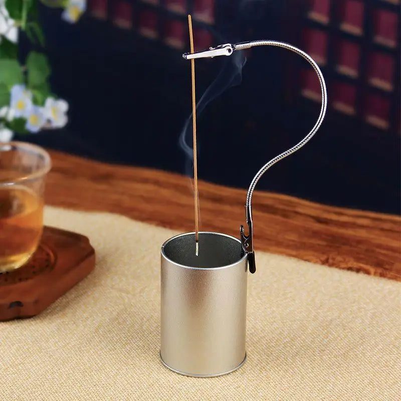 Portable Vertical Incense Bracket Anti-tilt Double Ends Alligator Qme