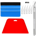 Car Vinyl Wrapping Tool Scraper Automatic Shape Wallpaper Smoother Qme Eight piece set