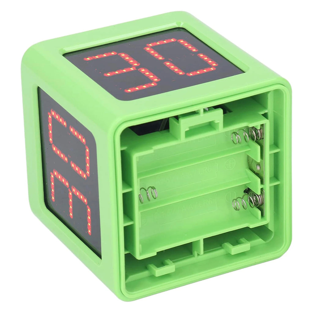 Poker Clock with 1.4in Display Seconds Countdown Timer 5-Level Brightness No Battery for Poker Games & Competitions Qme