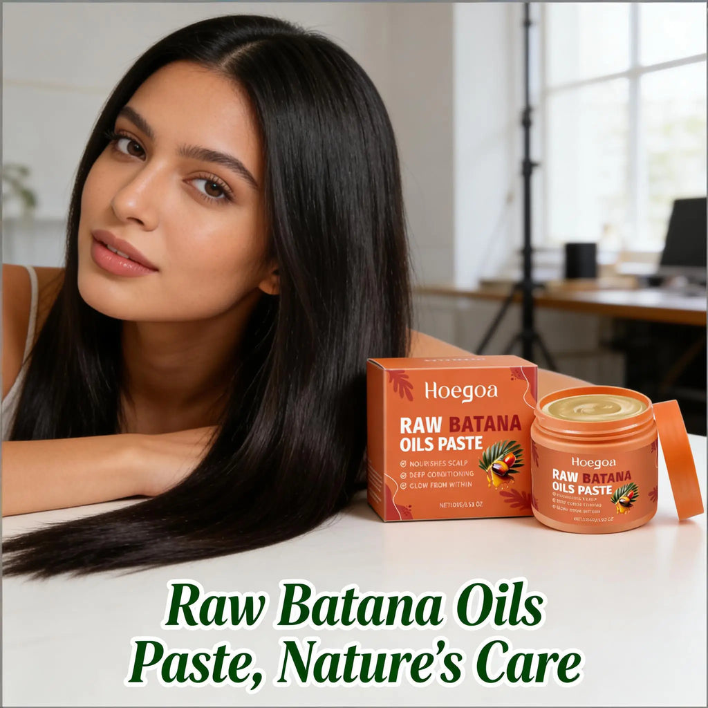 Batanah Oil Hair Mask Deep Repair Reduce Damage Nourish Scalp Split Ends Improve Frizzy Dry Smooth Lustrous Essential Oil 100g Qme