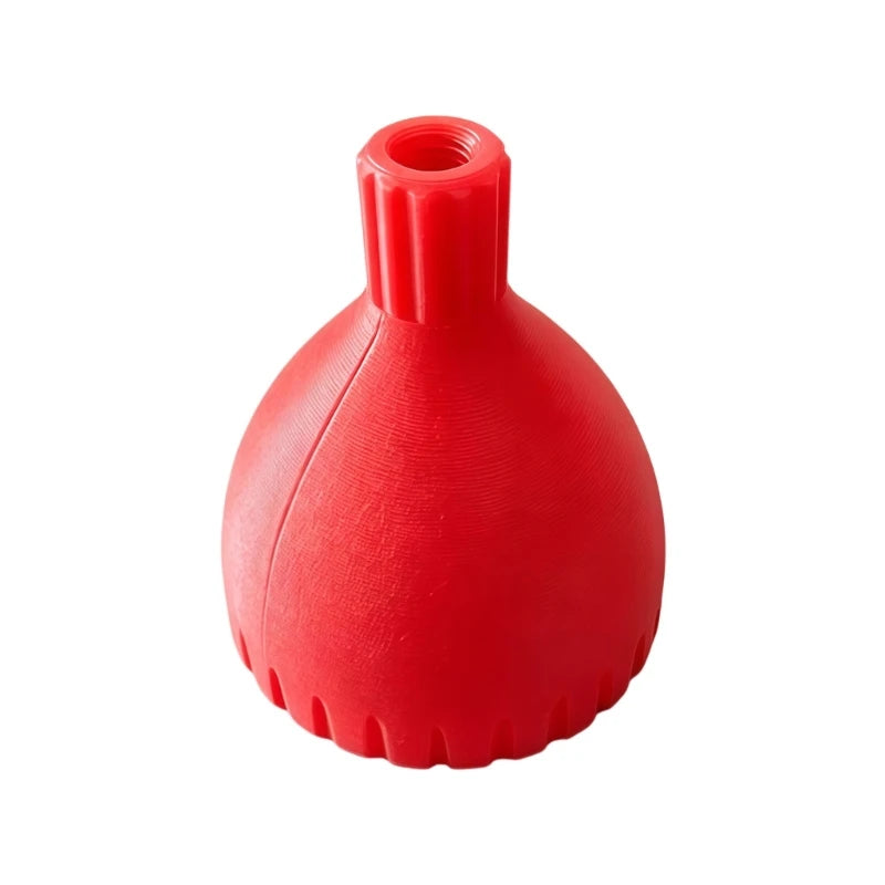 Tubeless Bike Tire Sealant Funnel, Easy Pour Bicycle Wheel Repair Inject Funnel MTB Road Bike Tyre Maintenance Tool Qme Red